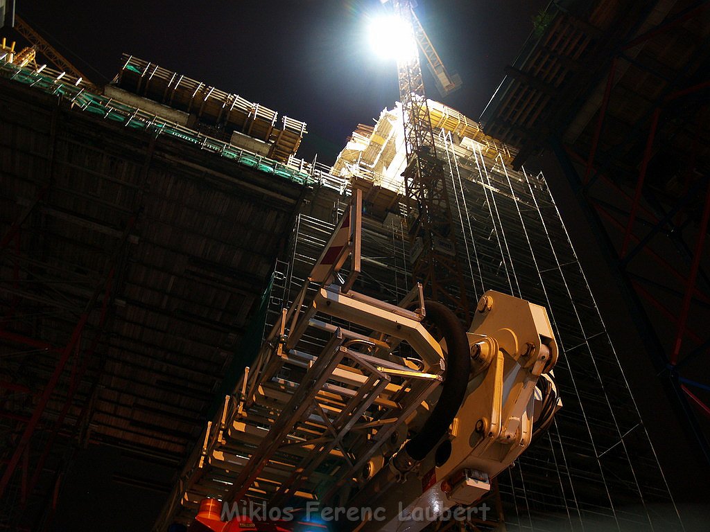 Feuer Baustelle 3ten Kranhauses Koeln Rheinauhafen P519.JPG